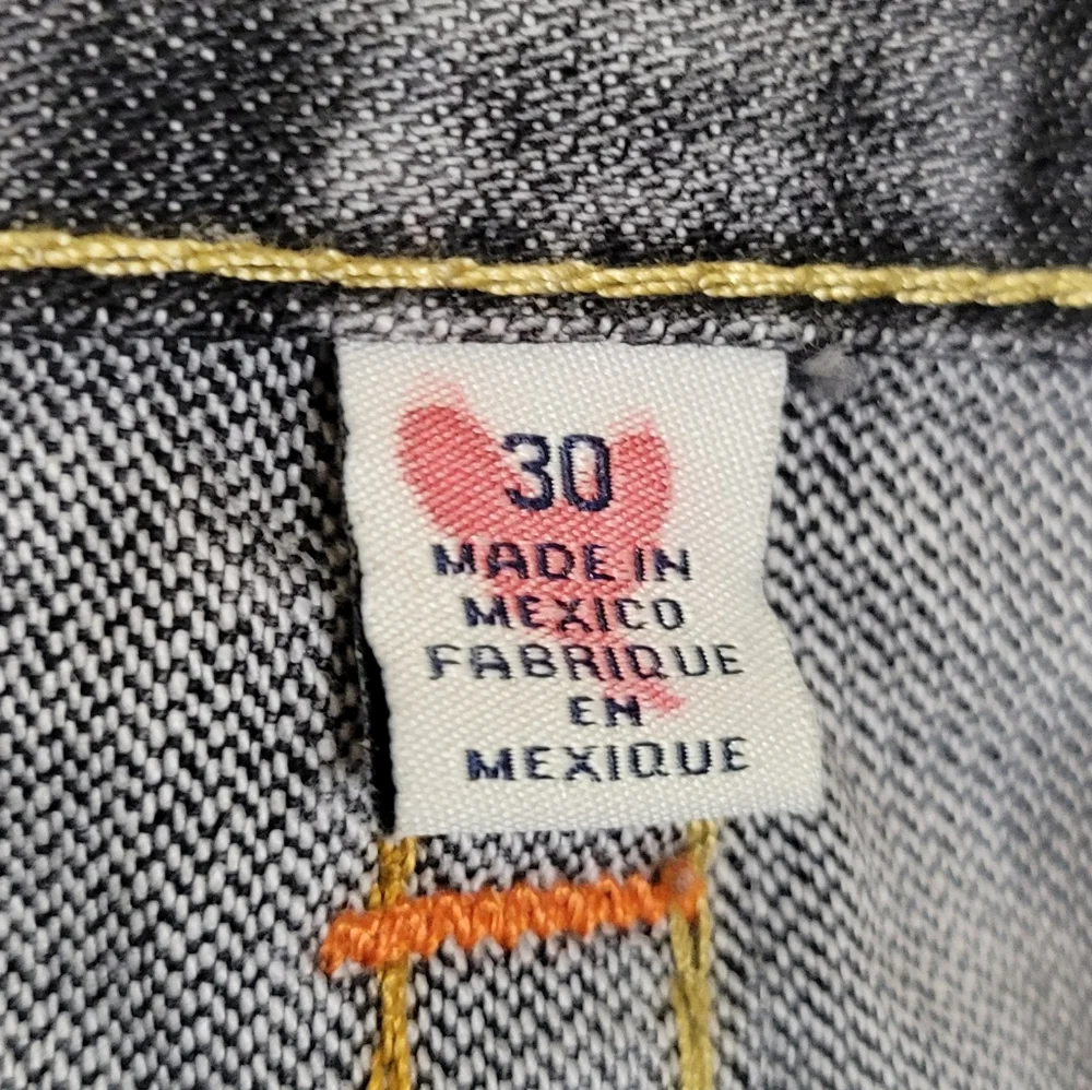 True Religion World Tour Men's Straight W/ Flaps Redtide Jeans - Size (30)